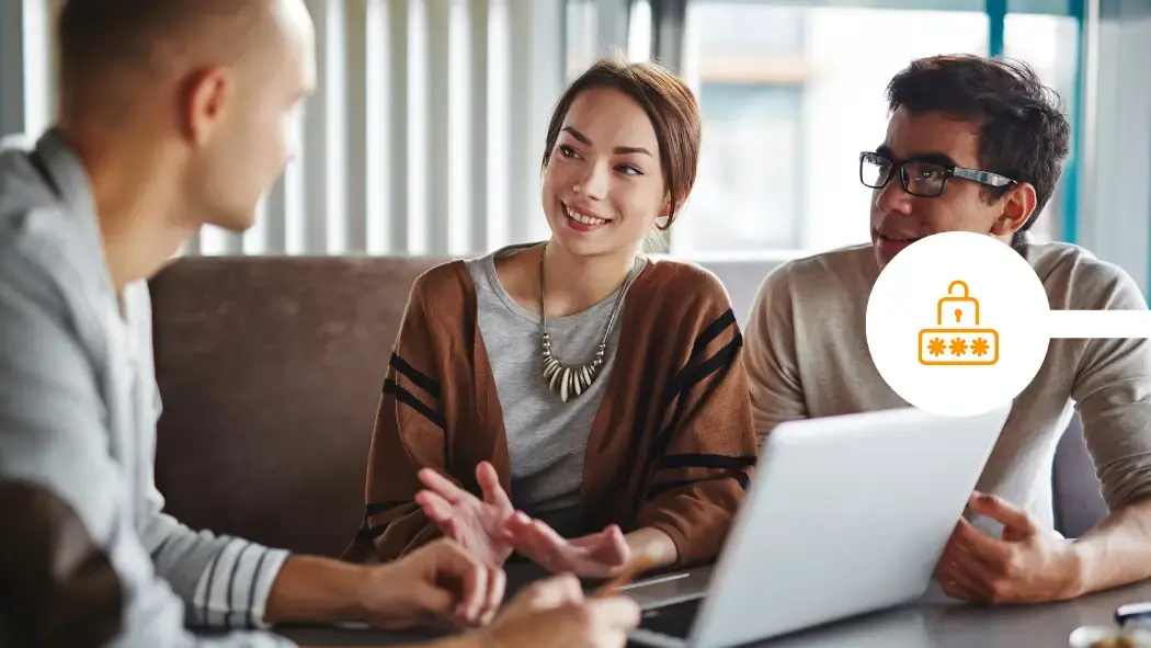 Couple being consulted by financial adviser