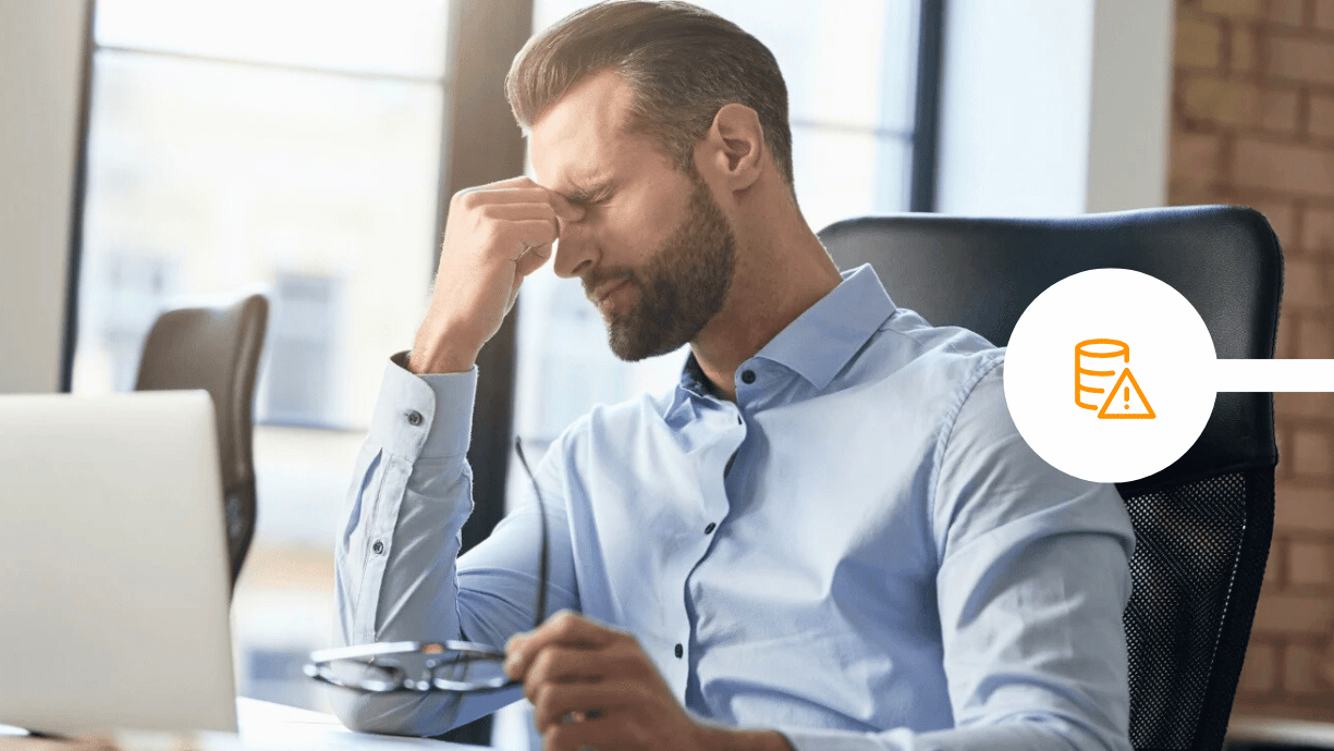 Man experiencing account takeover attack